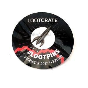 Retro Rocket Explore - Loot Crate Pin